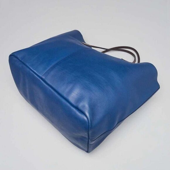 Givenchy Blue/Brown Leather Antigona Large Tote Bag - Picture 4 of 12